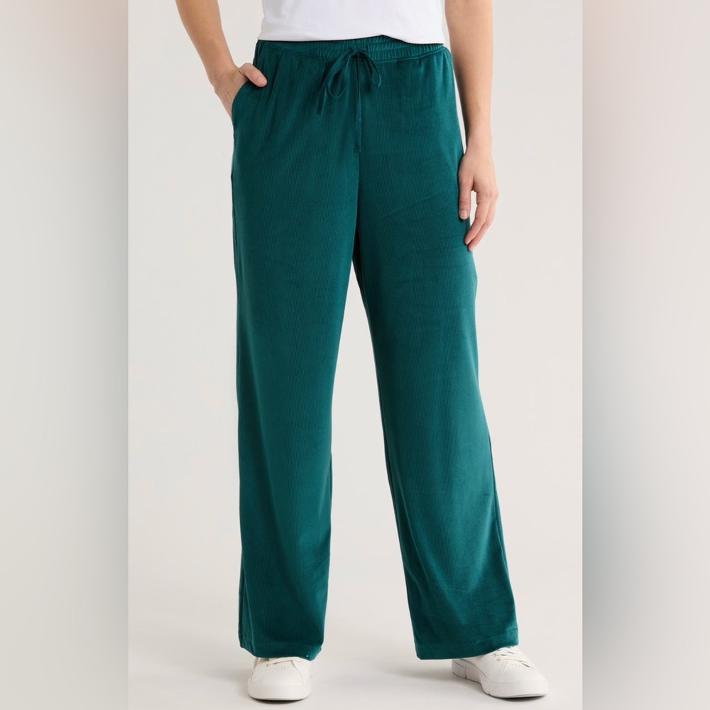 Marika Stormi Corduroy Drawstring Pants in Dark Sea